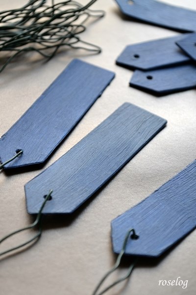 ガーデニング ネームプレート ネームタグ 手作り ブログ 画像 roselog